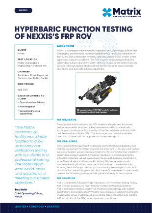 CASE STUDY Nexxis | Matrix